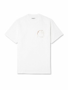 Carhartt WIP - Java Logo-Print Organic Cotton-Jersey T-Shirt - White
