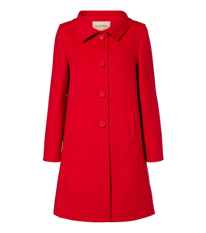 Photo: Valentino Wool and cashmere coat