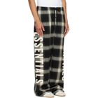 Fear of God ESSENTIALS Black & White Flannel Lounge Pants