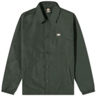 Dickies Men's Oakport Coach Jacket in Olive Green