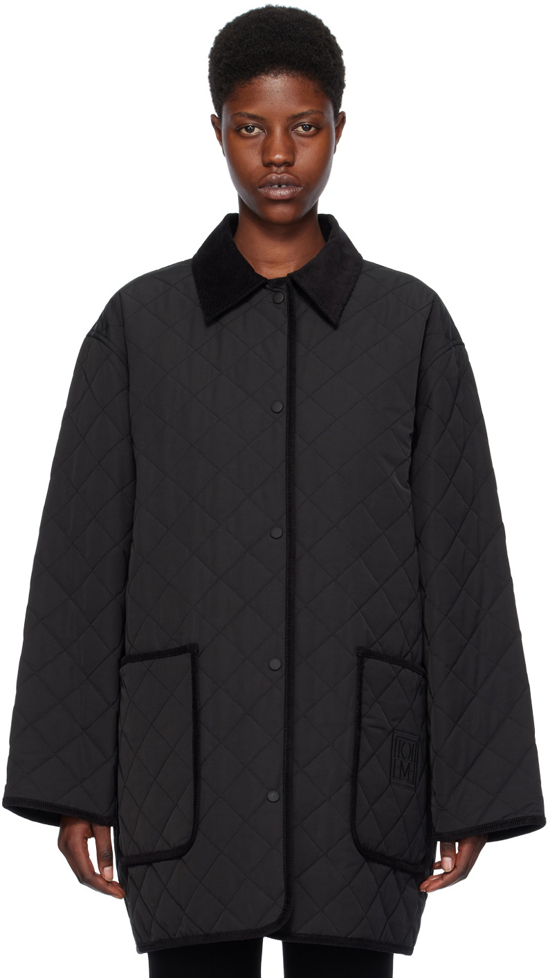 【関税込み】TOTEME ブラック Barn ジャケット TOTEME Black Barn Jacket Toteme