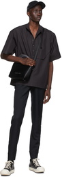 Spencer Badu Black Twill Trousers