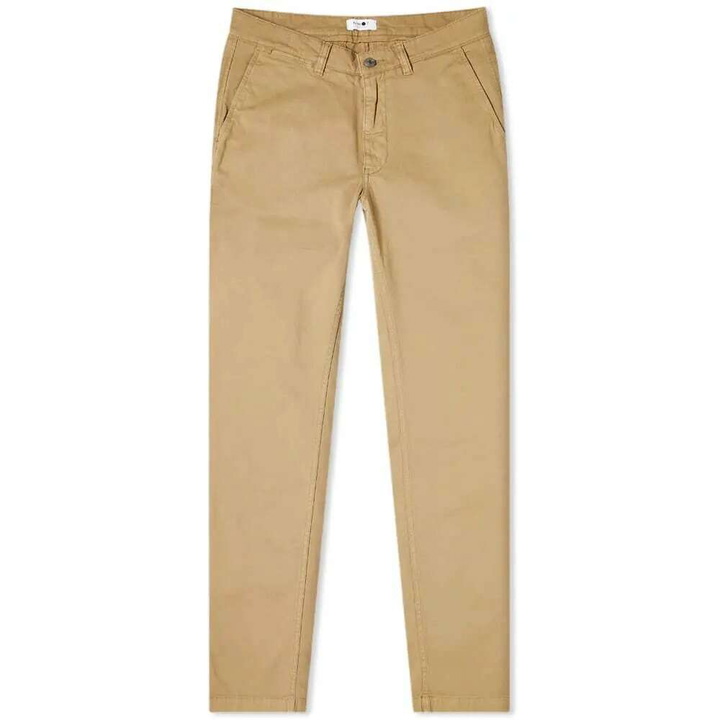 Photo: NN07 Men's Marco Slim Chino in Green Stone