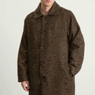 Percival Men's Nevada Minnesota Wool Overcoat in Oak