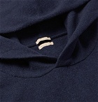 Massimo Alba - Wool and Cashmere-Blend Hoodie - Men - Navy