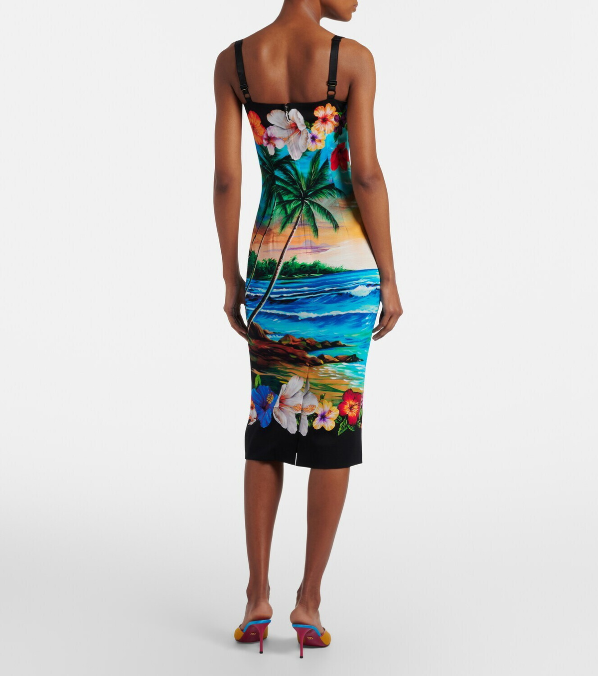 Dolce&Gabbana Printed midi dress