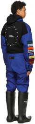 Hood by Air Blue Veteran Boiler Jumpsuit