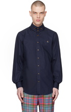 Vivienne Westwood Navy Krall Shirt