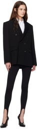 WARDROBE.NYC Black Stirrup Leggings