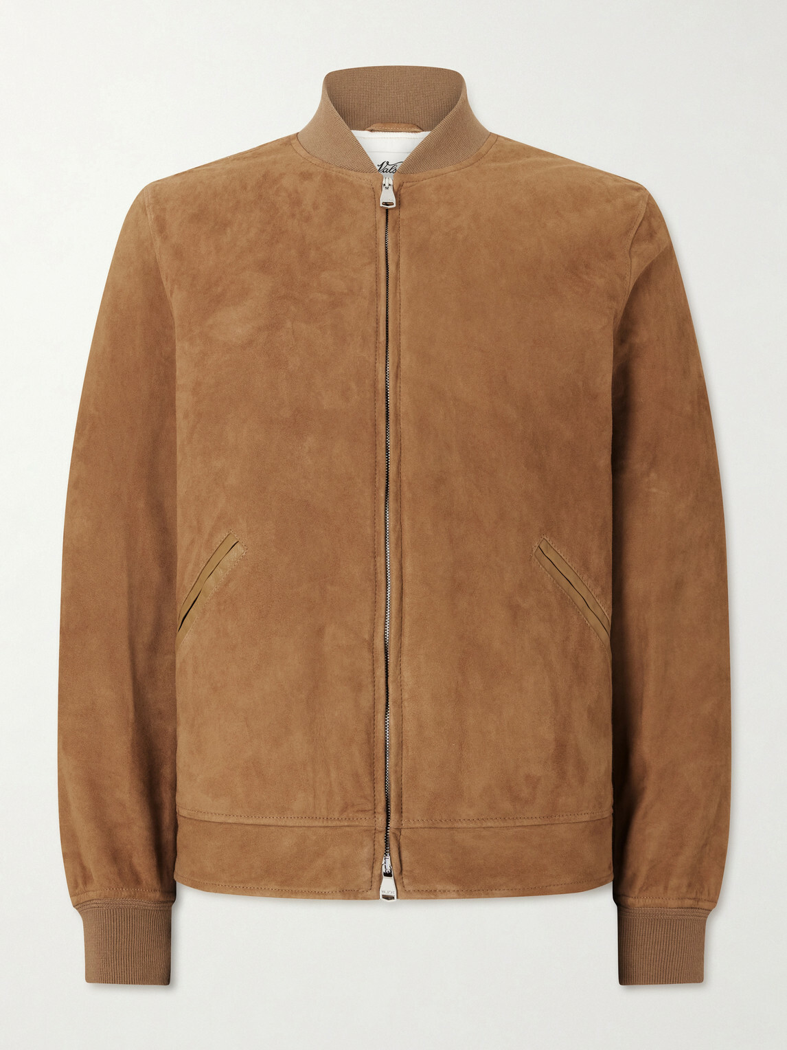 Valstar - Evans Suede Bomber Jacket - Brown