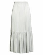 Alessia Santi Womens Midi skirt Light in Green