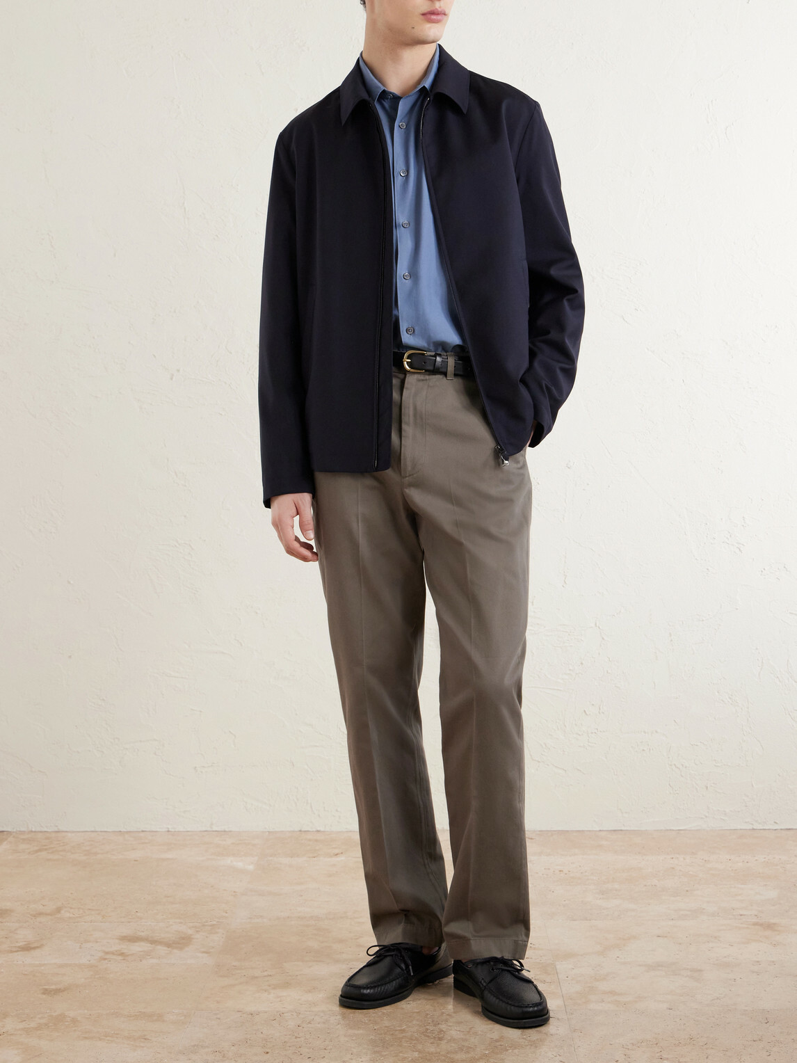 Dunhill - Straight-Leg Cotton-Twill Chinos - Brown