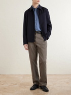 Dunhill - Straight-Leg Cotton-Twill Chinos - Brown