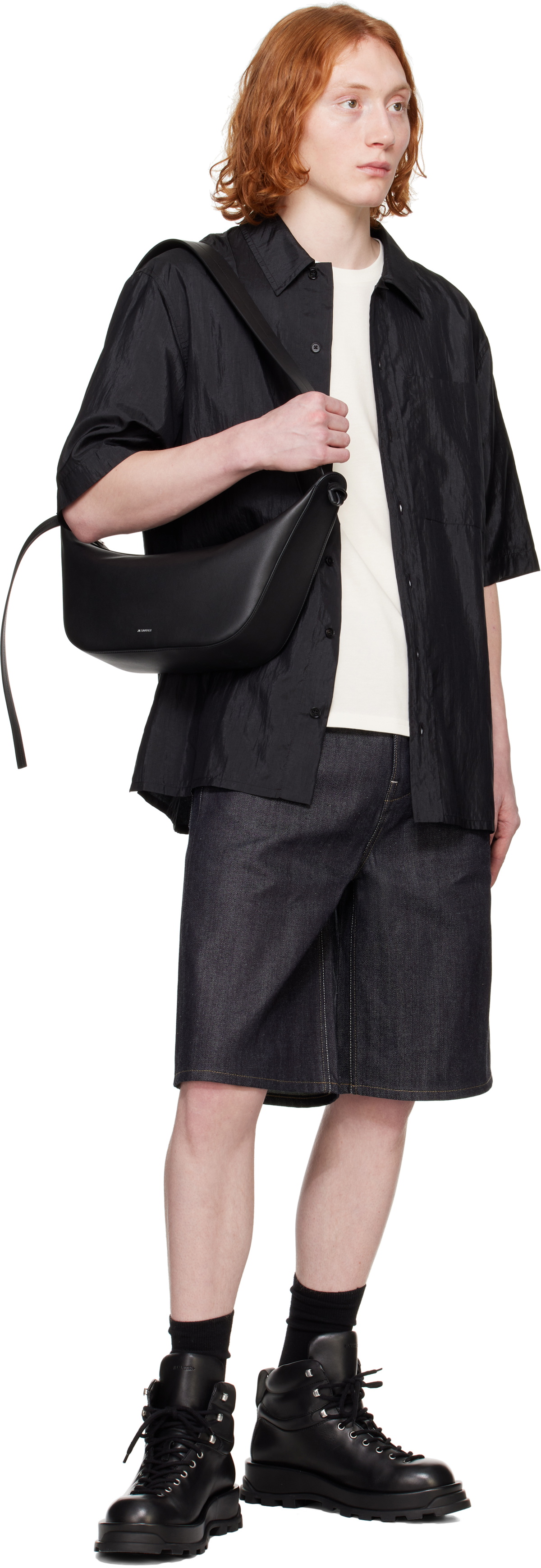Jil Sander Black Knot Bag