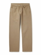 Massimo Alba - Oceano Straight-Leg Selvedge Jeans - Brown