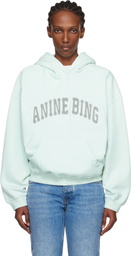 ANINE BING Green Harvey Hoodie