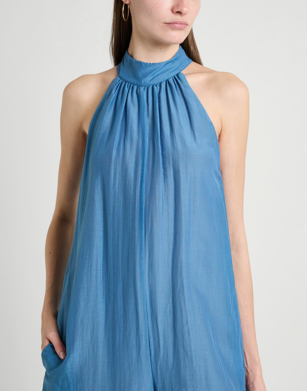 Semicouture Womens Jumpsuit Pastel in Blue