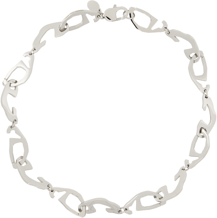 Photo: Perks and Mini Silver '69' Chain Necklace