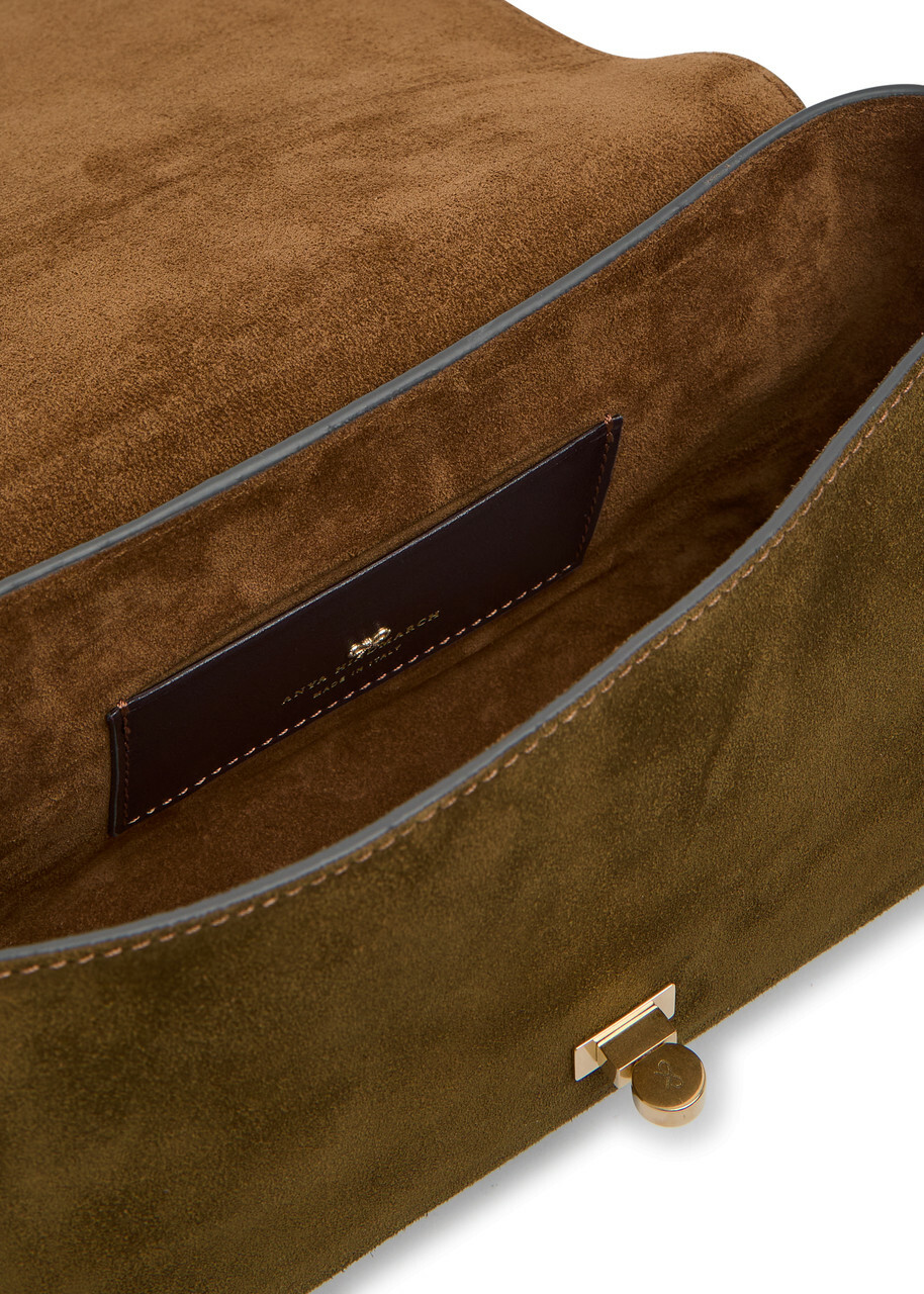 Anya Hindmarch Mortimer Suede Cross-body bag - Green - One Size