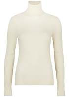 Canada Goose Georgian Roll-neck Wool Jumper White
