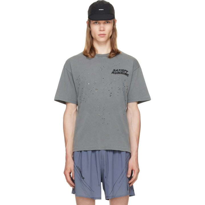 Photo: Satisfy Gray MothTech T-shirt