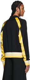 Wales Bonner Black & Yellow Wool Isaacs Jacket