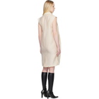 TOTEME Off-White Scarf Midi Dress