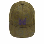 Needles Men's Jacquard Baseball Cap in Olive