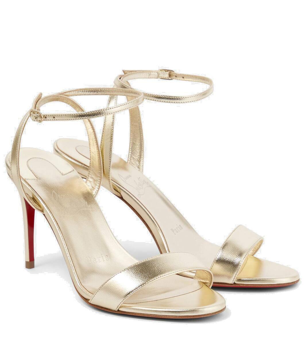 値下げ☆christianlouboutin ♡ シルクサテン 花柄 ミュール 値下げ☆christianlouboutin ♡ シルクサテン 花柄 ミュール