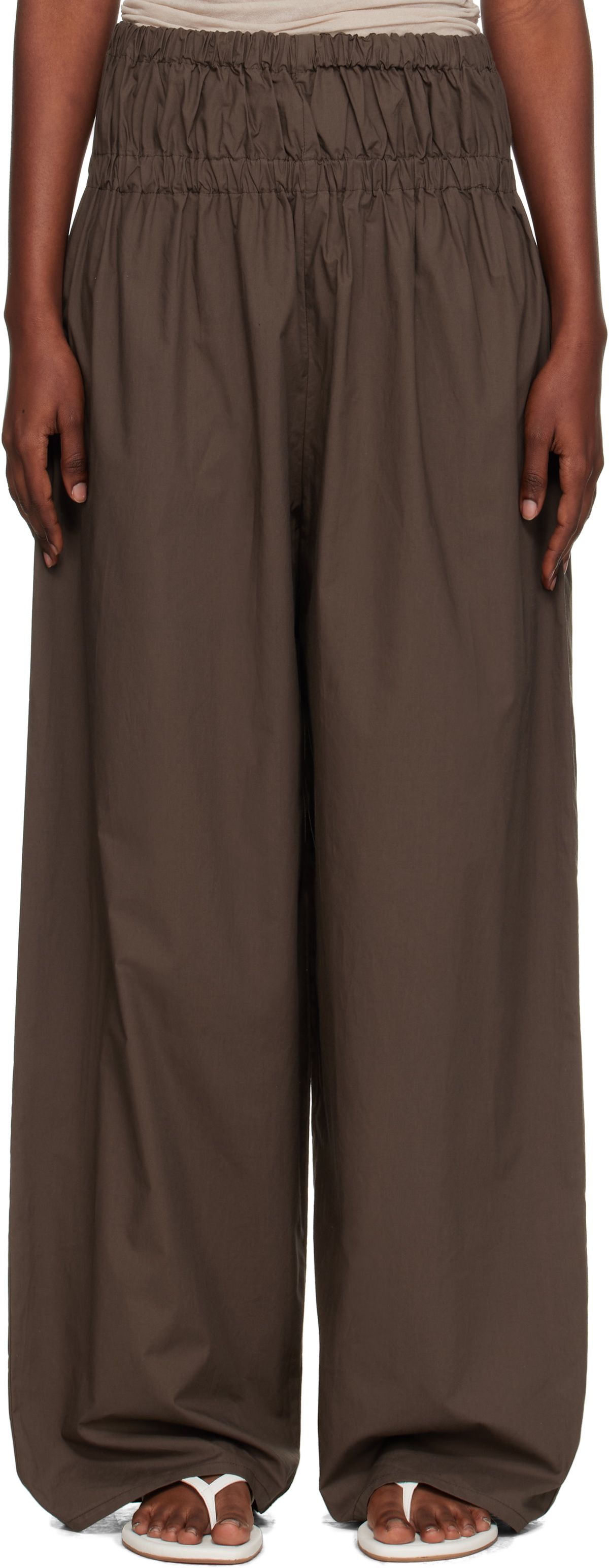 Baserange Brown Tin Lounge Pants
