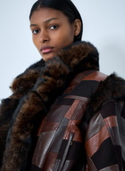 Chloé Patchwork Leather Jacket