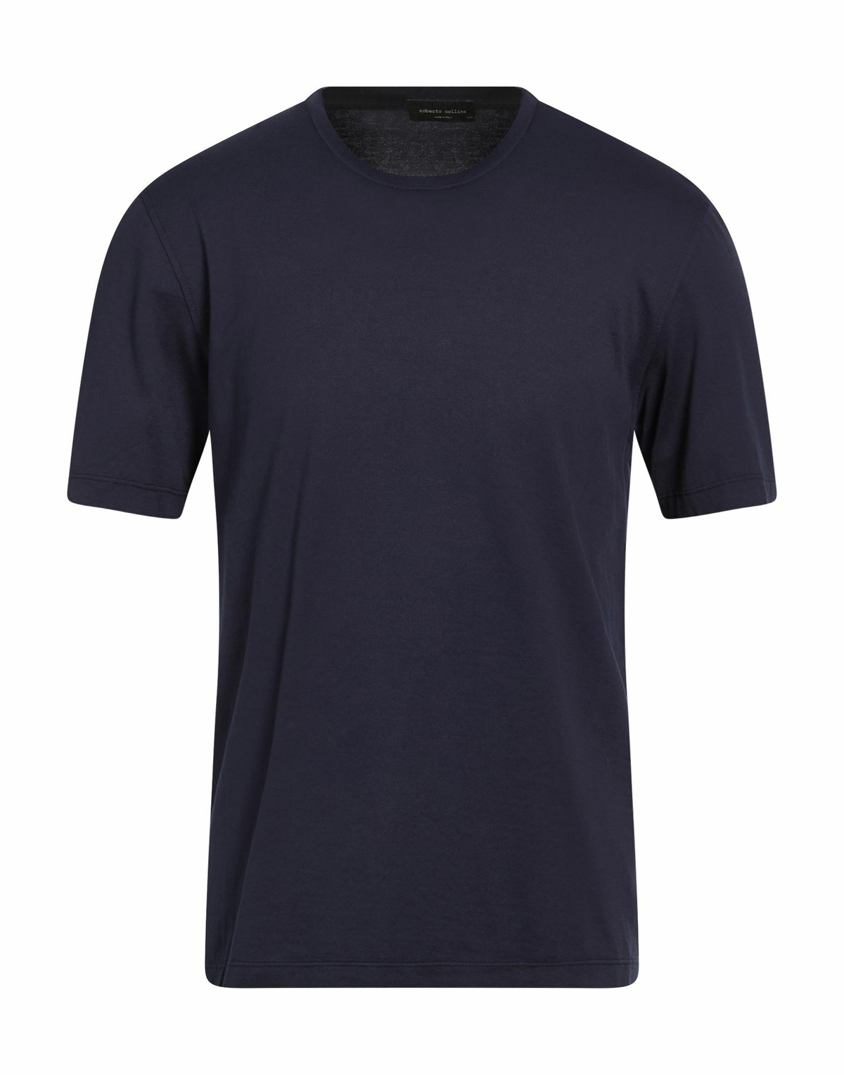 Roberto Collina Mens T-shirt in Navy
