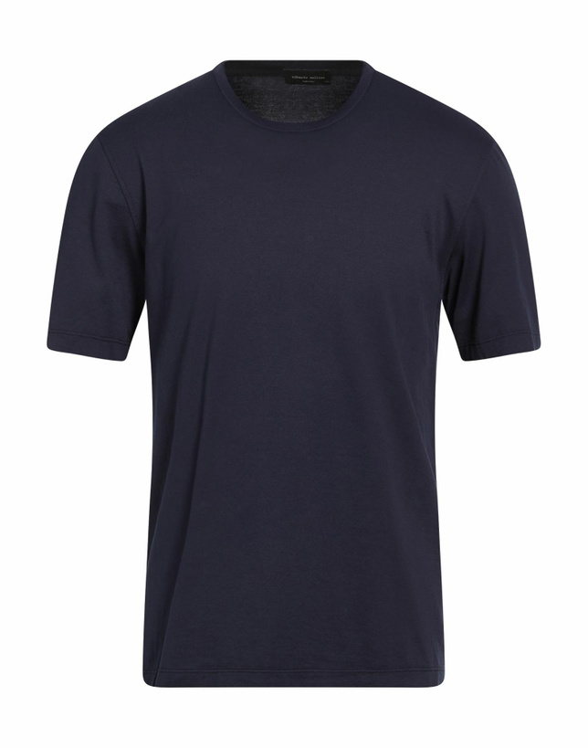 Photo: Roberto Collina Mens T-shirt in Navy