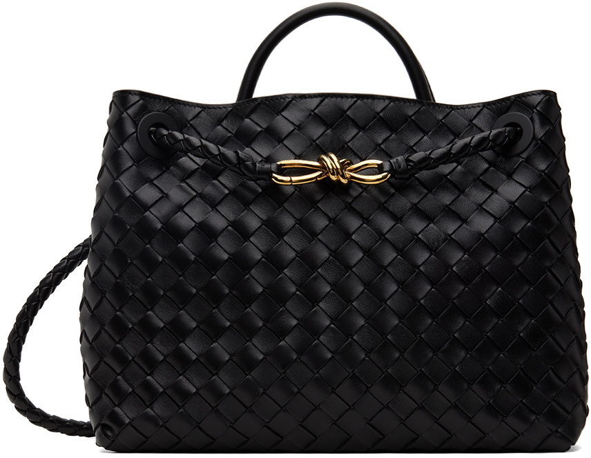 Bottega Veneta Black Medium Andiamo Bag Bottega Veneta