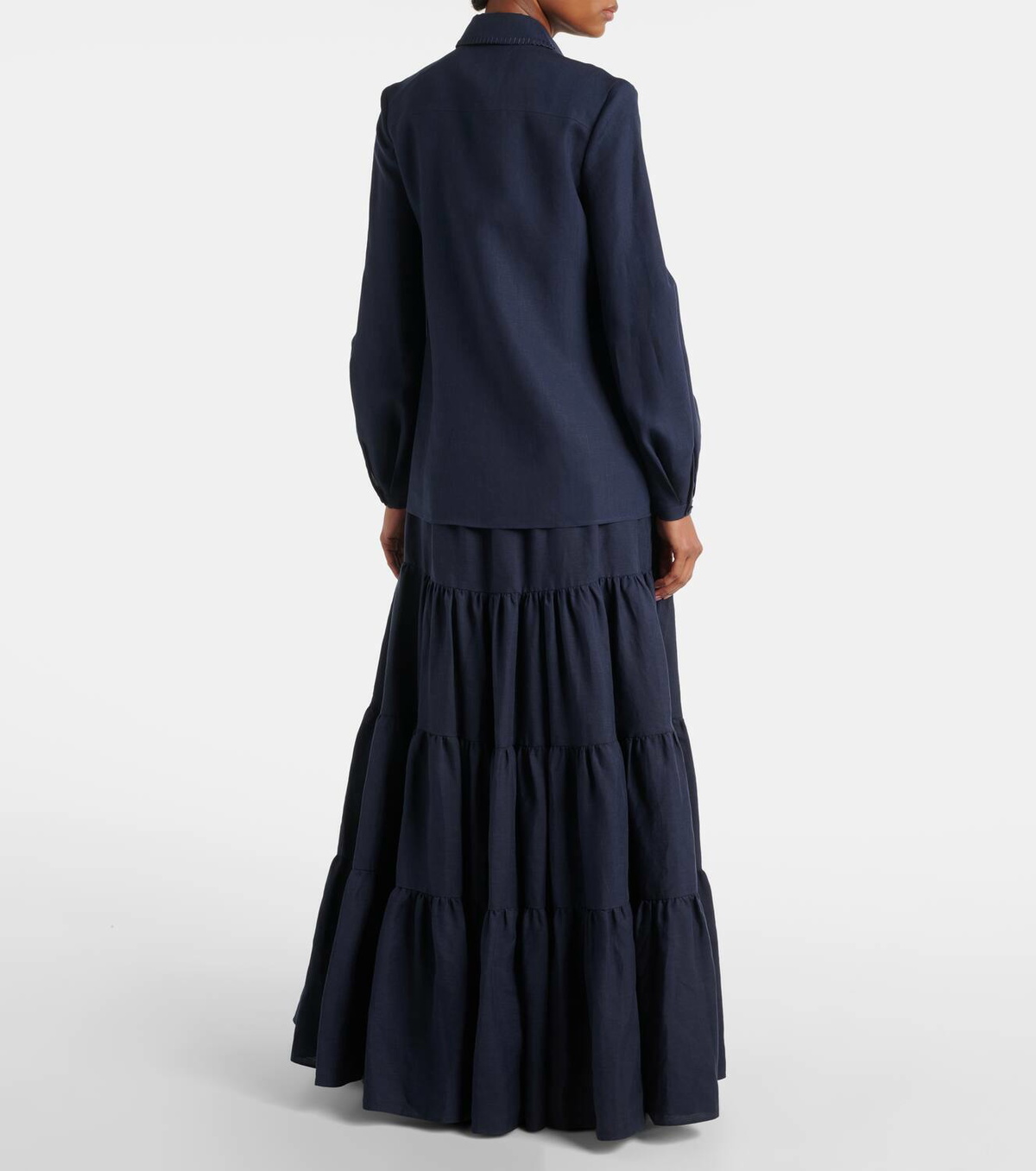 Gabriela Hearst Delmer linen top