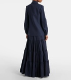 Gabriela Hearst Delmer linen top
