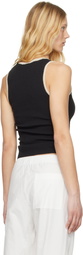 Nothing Written Black Jina U-Neck Tank Top