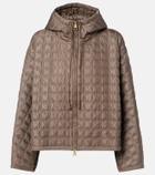 Moncler Quilted hooded jacket