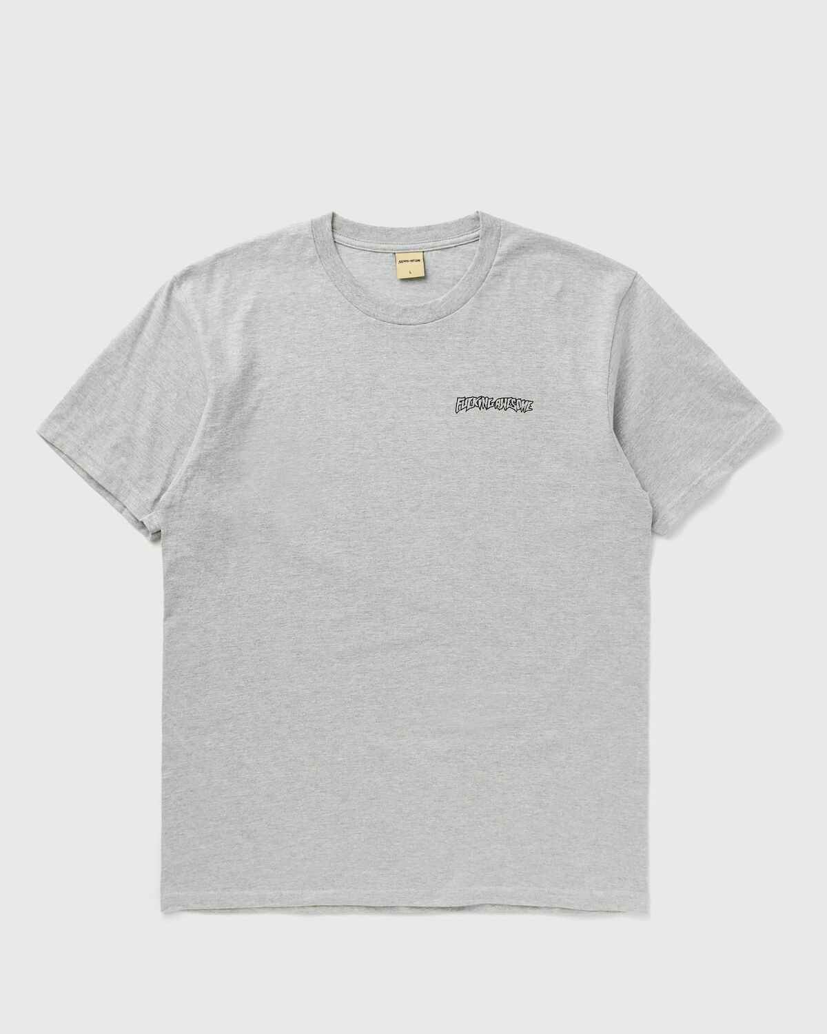 Fucking Awesome A Broken System Short Sleeve Tee Grey Shortsleeves