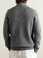 John Smedley - Cullen Slim-Fit Recycled-Cashmere and Merino Wool-Blend Cardigan - Gray