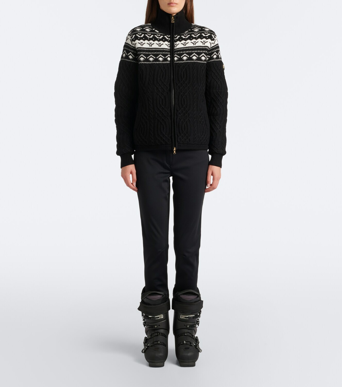Bogner Carolyn cable-knit jacket