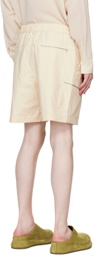 Jacquemus Off-White Le Papier 'Le Short Brasol' Shorts