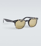 Brunello Cucinelli - x Oliver Peoples Jep round sunglasses