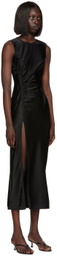 Anna October Black Shu Maxi Dress