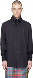 Vivienne Westwood Black Embroidered Shirt