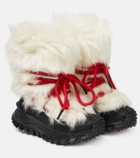 Moncler Grenoble Trailgrip faux fur-trimmed snow boots