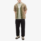 Daily Paper Men's Pascal Vacation Shirt in Mycelium Green Aop