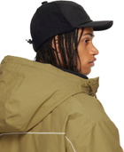 Dime Black Cursive Earflap Cap