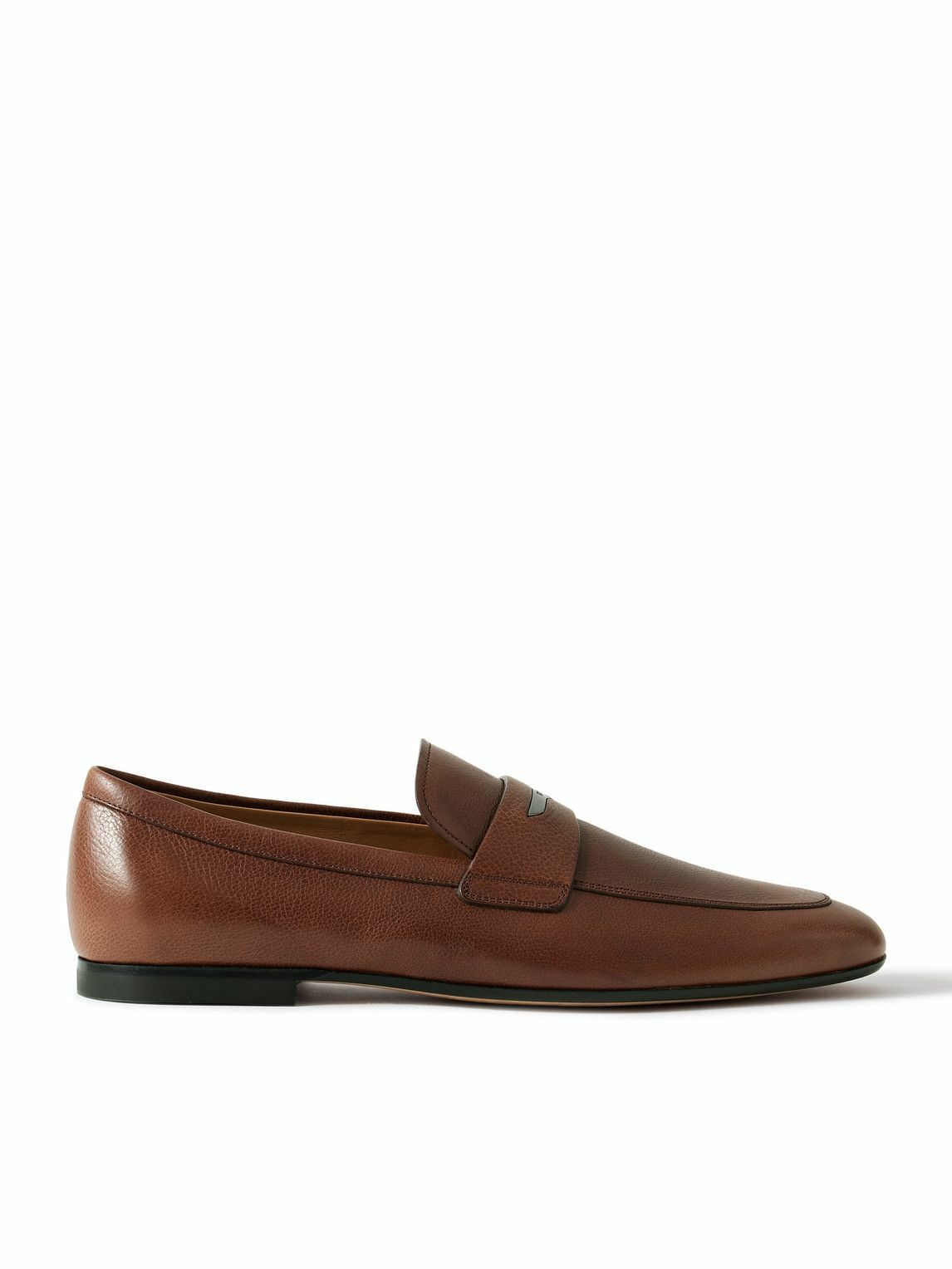 【関税込み】TOD'S brushed leather penny loafers Tod's - Black Leather Penny Loafer | Mitchell Stores