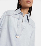 Zimmermann August denim tunic